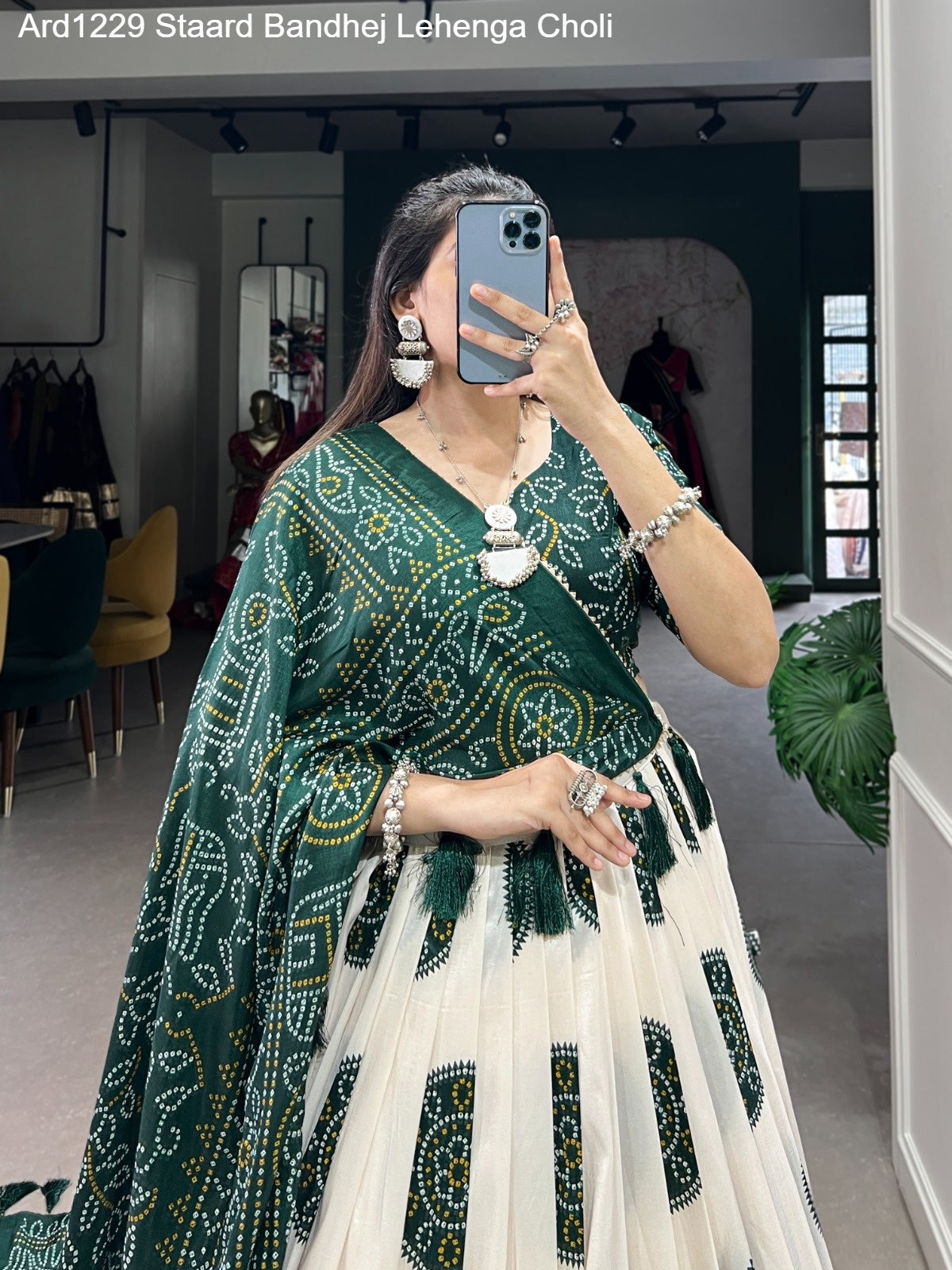 Ard1229 Staard Bandhej Lehenga Choli