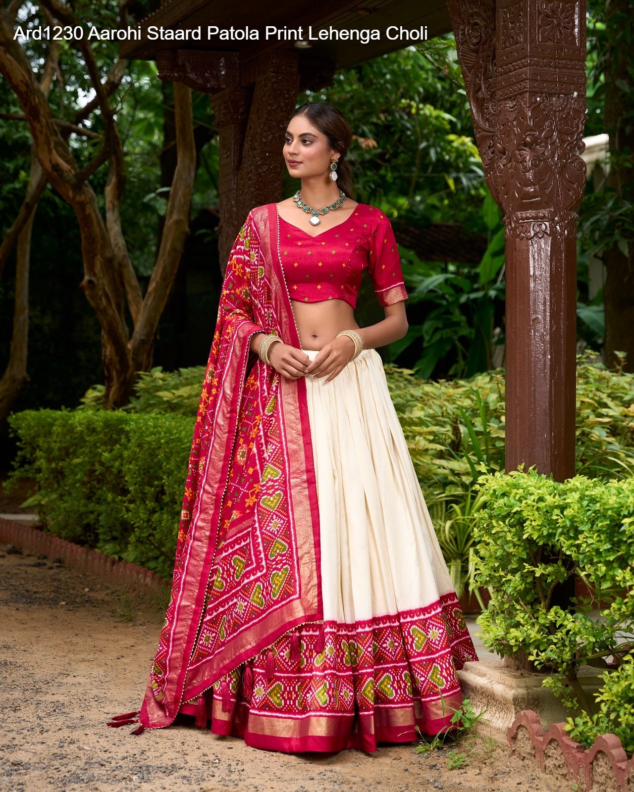 Ard1230 Aarohi Staard Patola Print Lehenga Choli