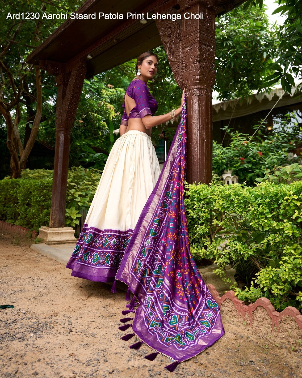 Ard1230 Aarohi Staard Patola Print Lehenga Choli
