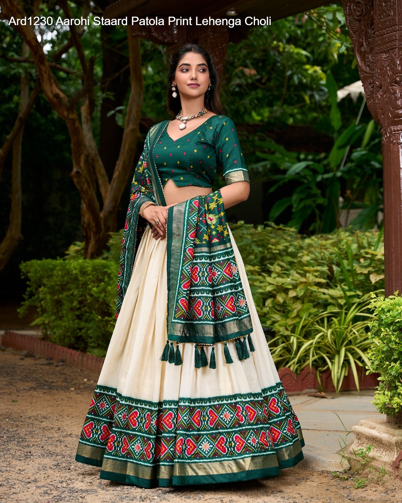 Ard1230 Aarohi Staard Patola Print Lehenga Choli