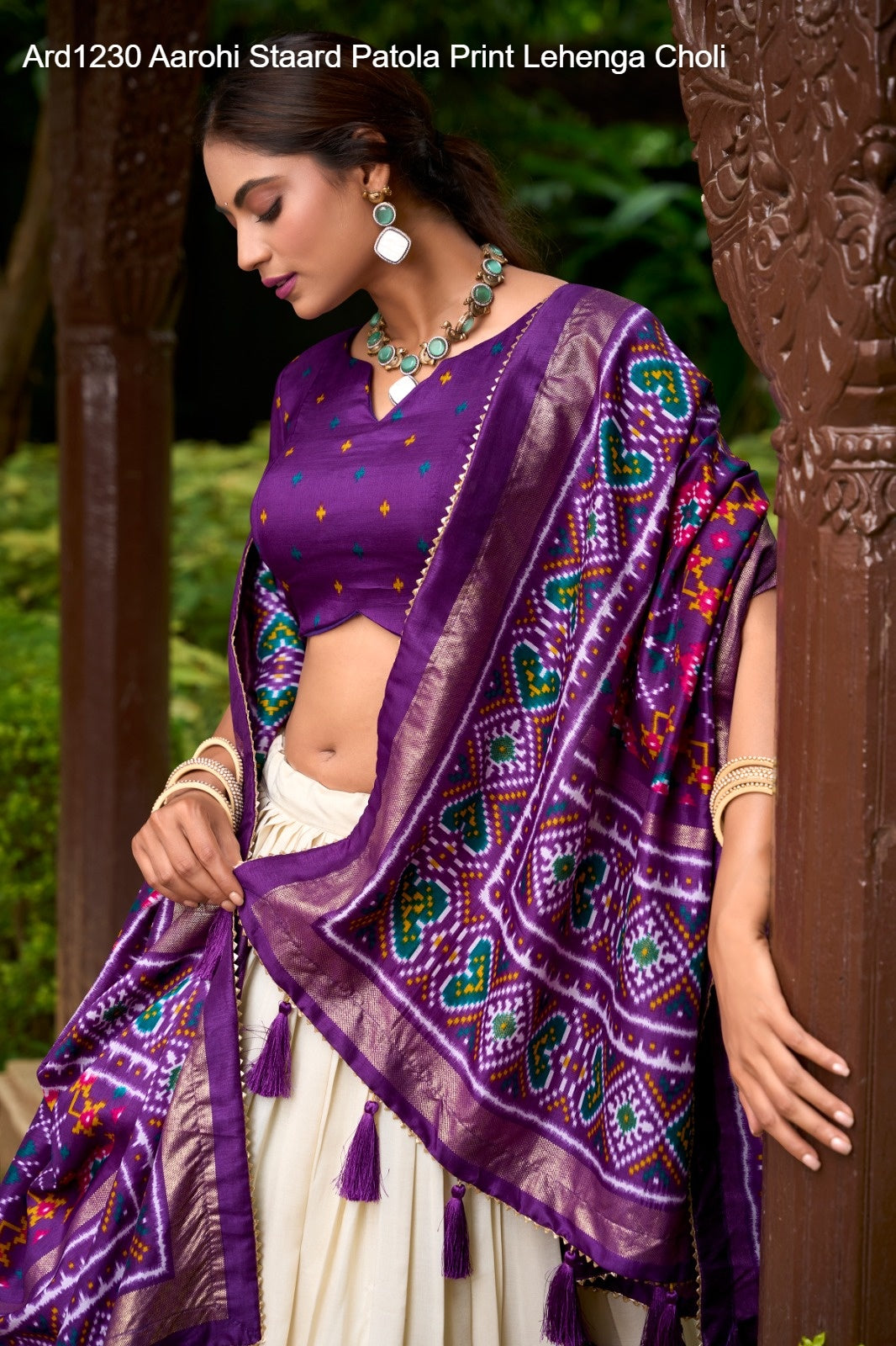 Ard1230 Aarohi Staard Patola Print Lehenga Choli