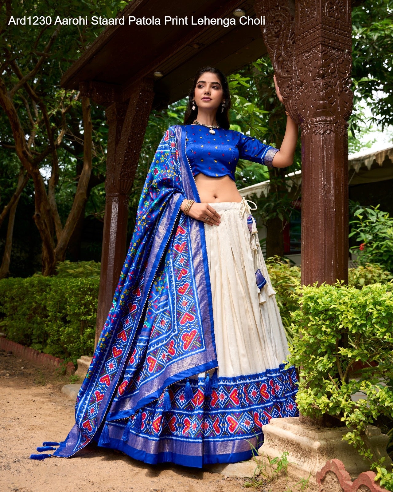 Ard1230 Aarohi Staard Patola Print Lehenga Choli