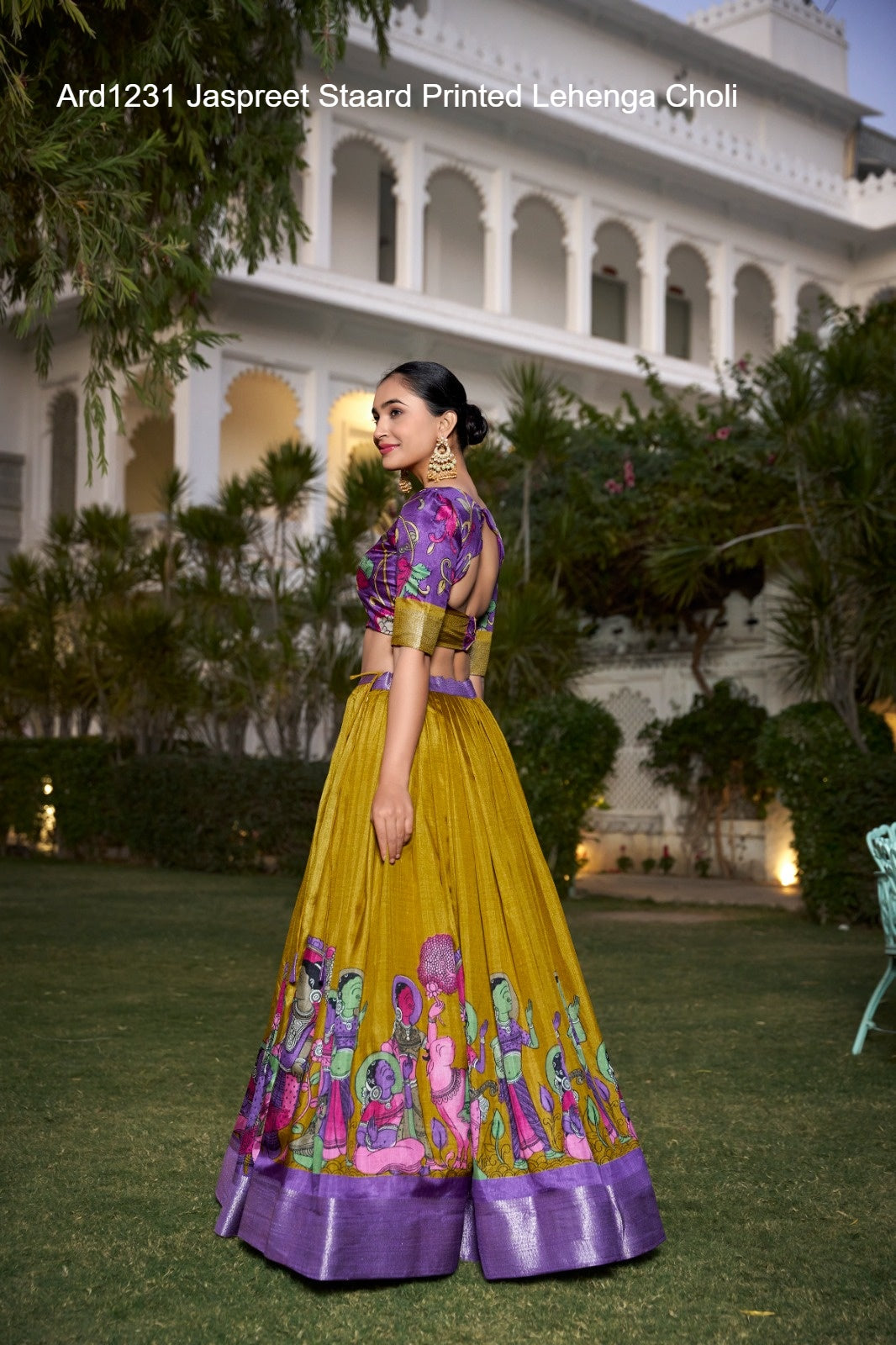 Ard1231 Jaspreet Staard Printed Lehenga Choli