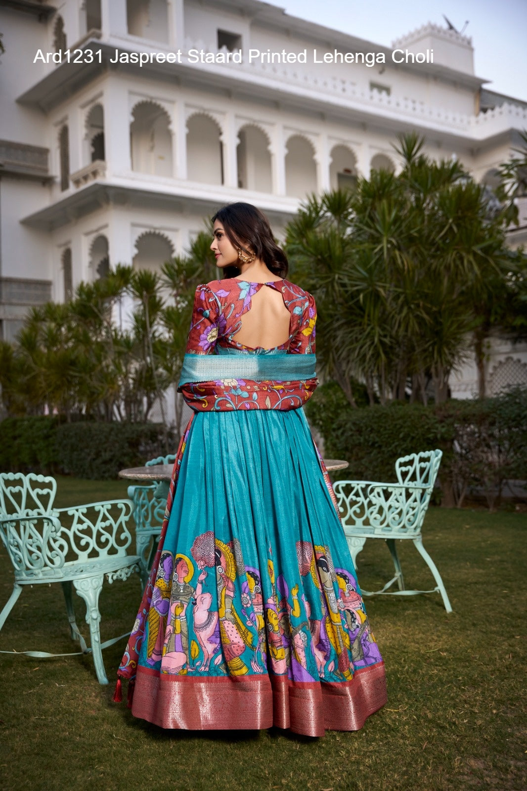 Ard1231 Jaspreet Staard Printed Lehenga Choli
