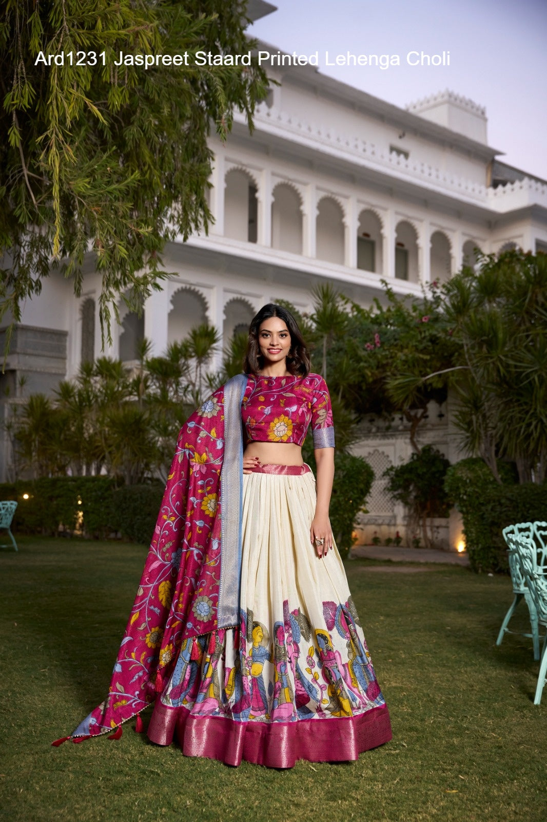 Ard1231 Jaspreet Staard Printed Lehenga Choli