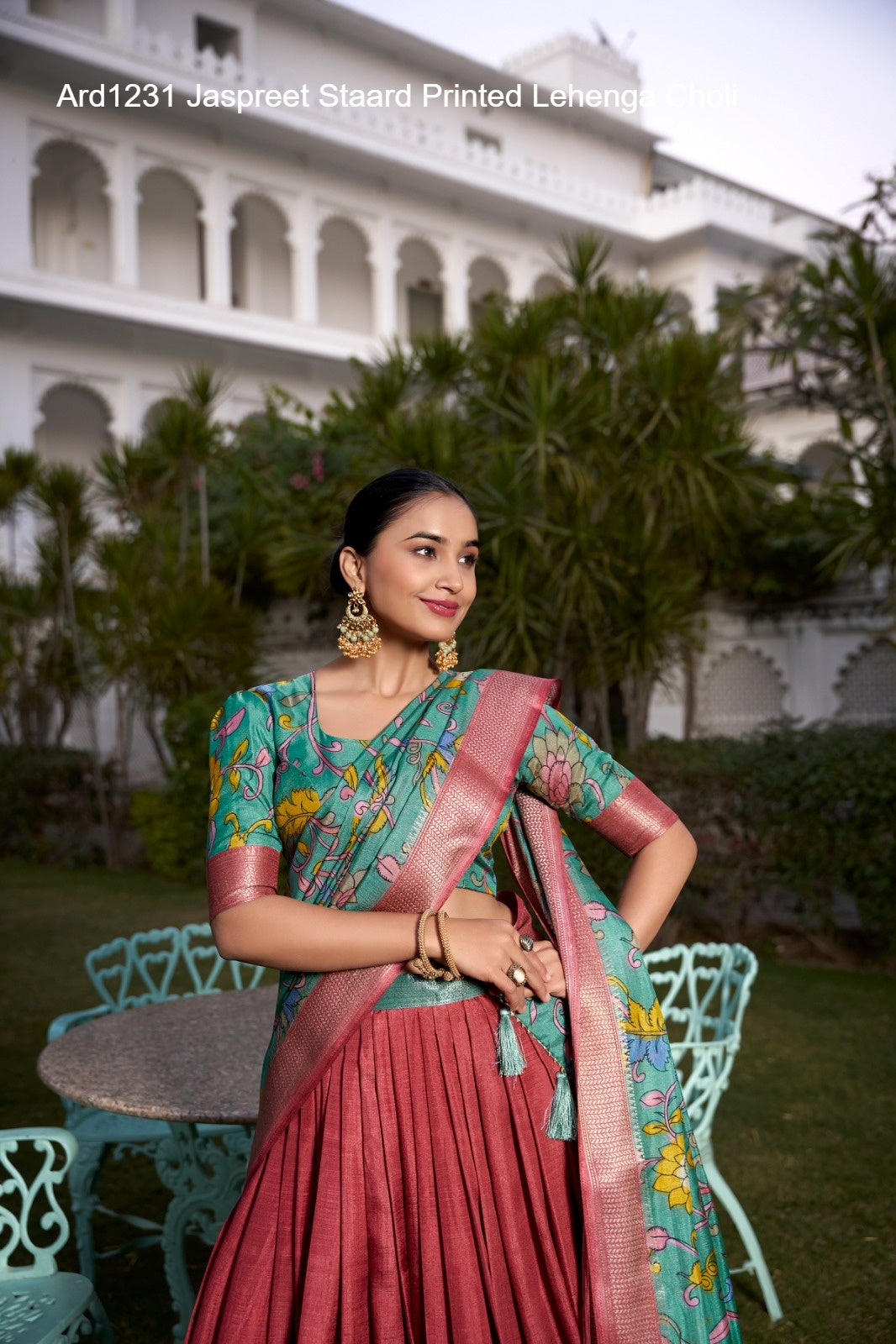 Ard1231 Jaspreet Staard Printed Lehenga Choli