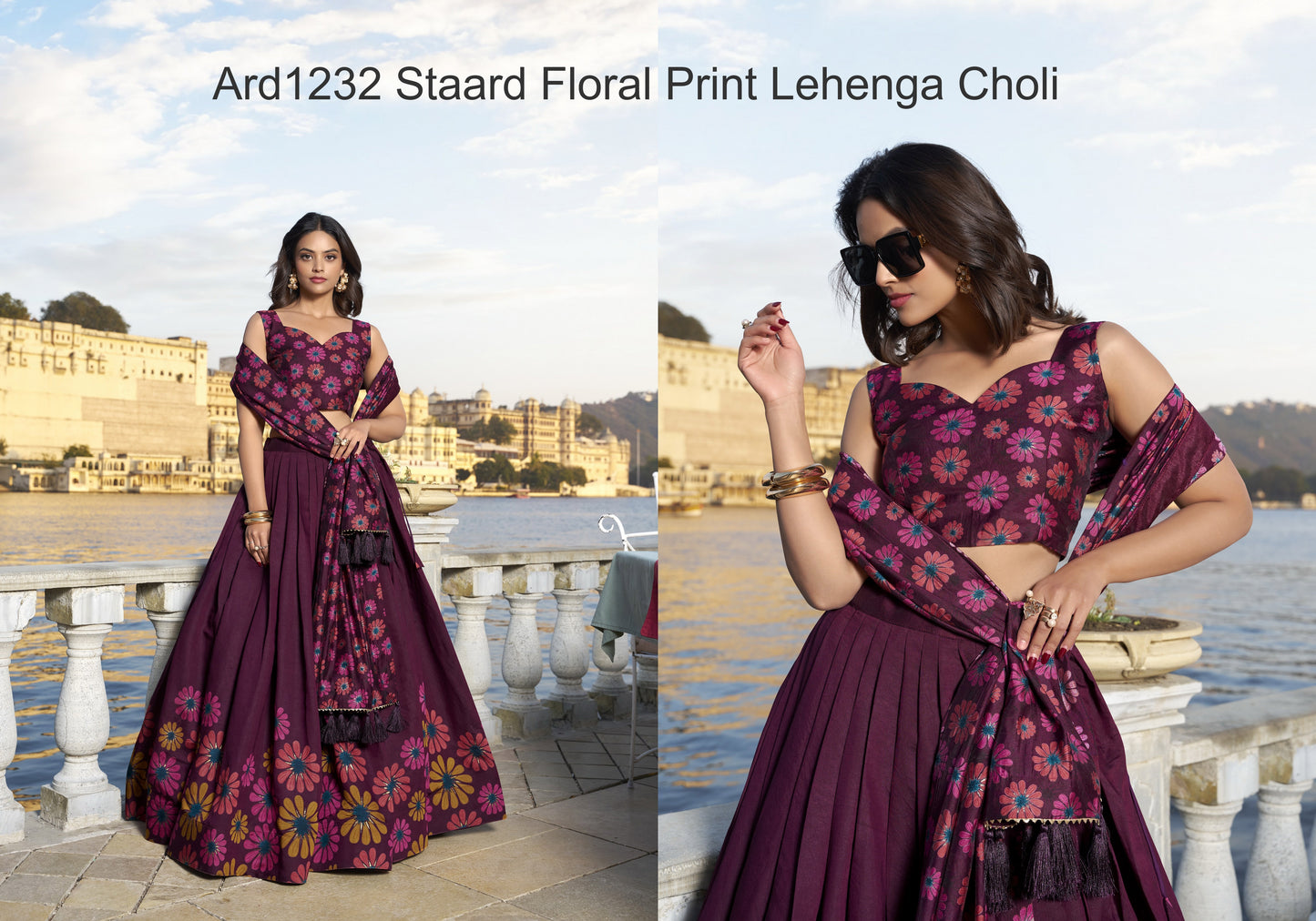 Ard1232 Staard Floral Print Lehenga Choli