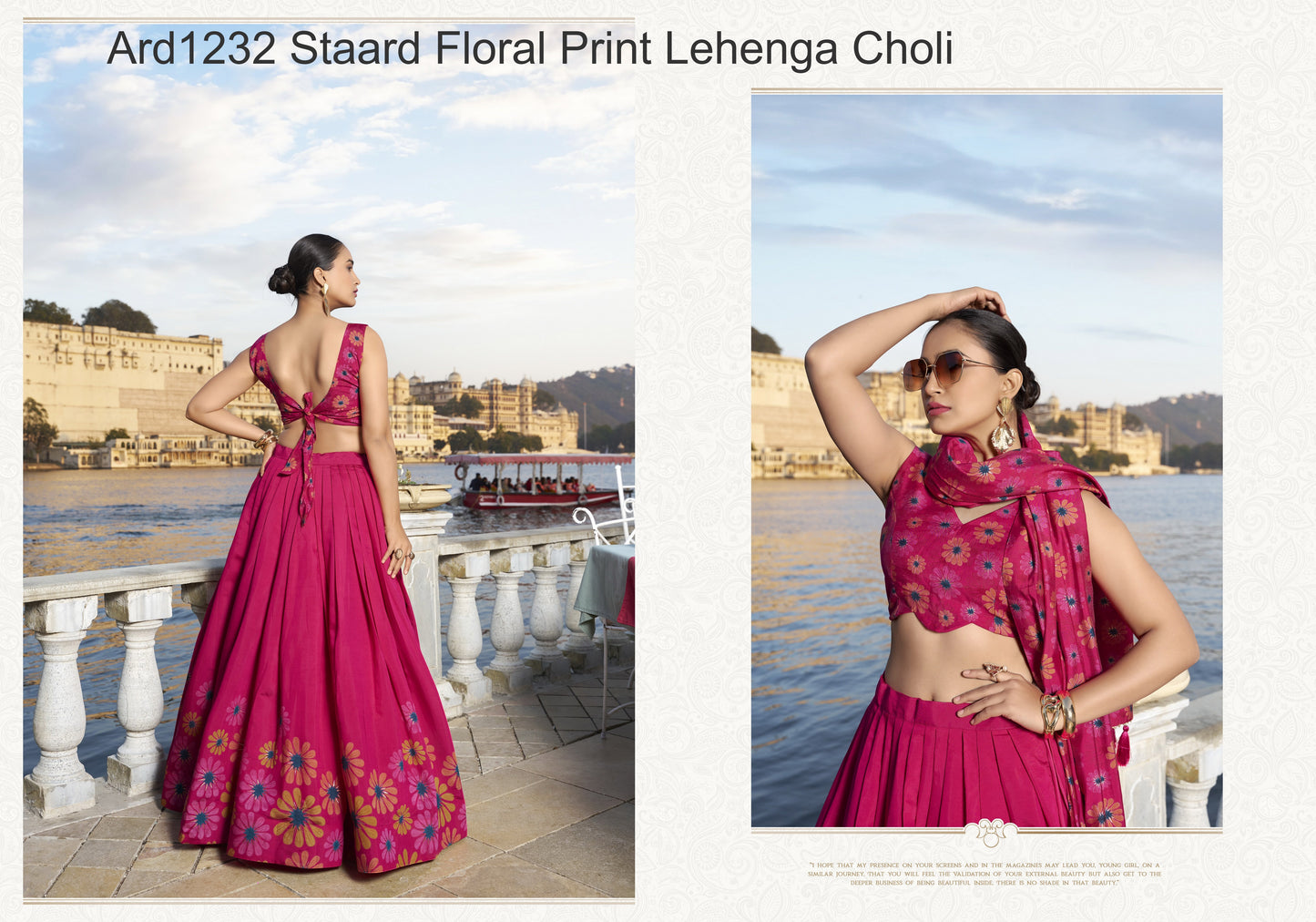 Ard1232 Staard Floral Print Lehenga Choli