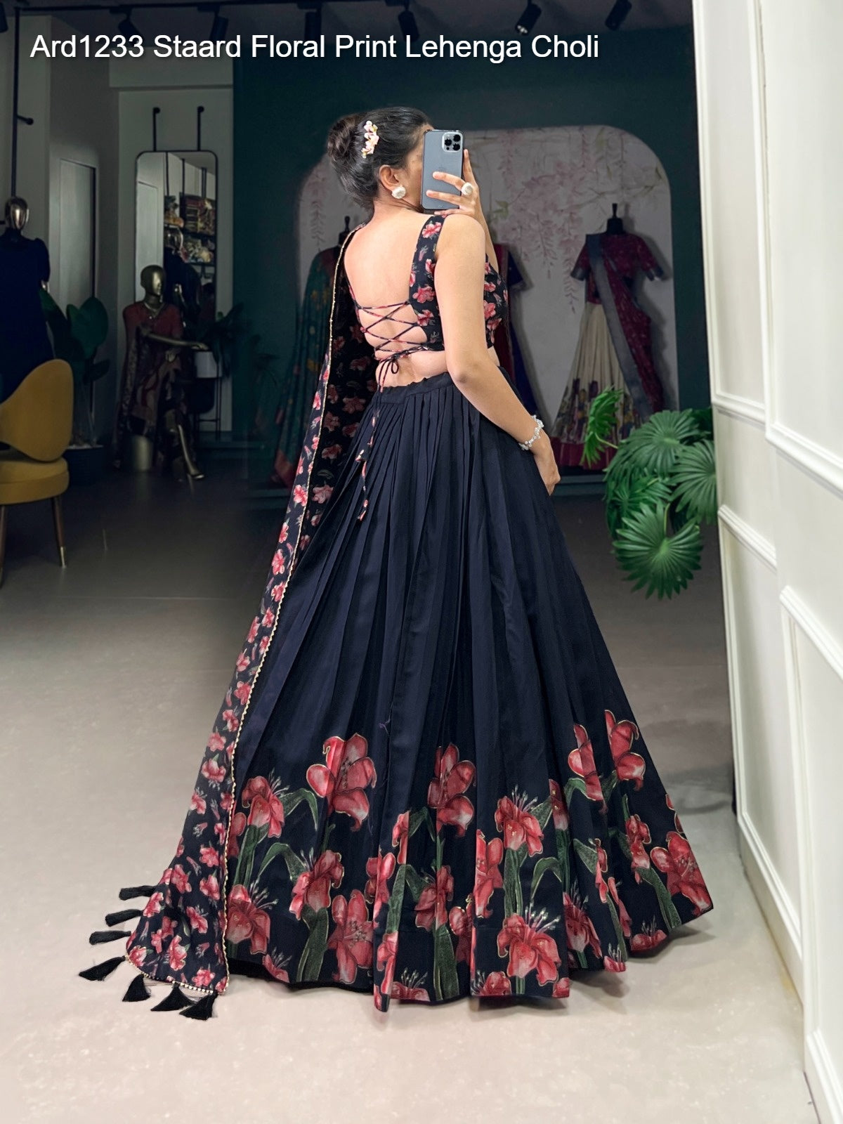 Ard1233 Staard Floral Print Lehenga Choli