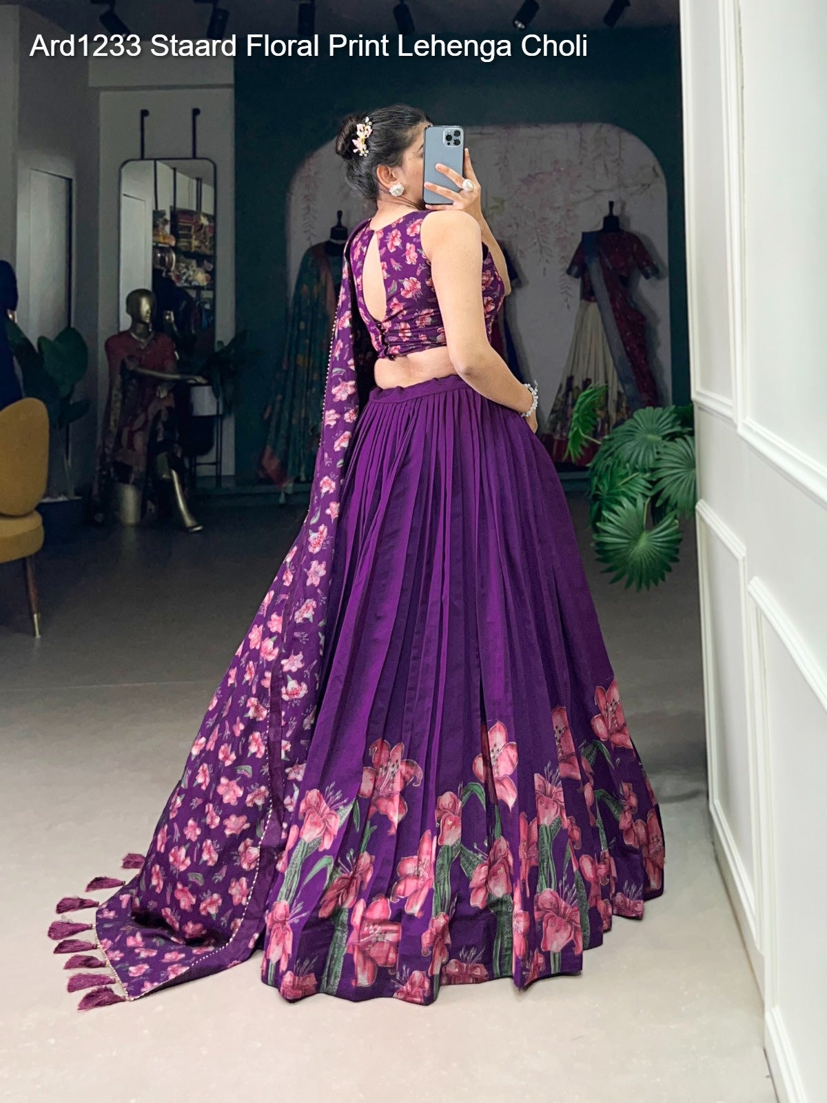 Ard1233 Staard Floral Print Lehenga Choli