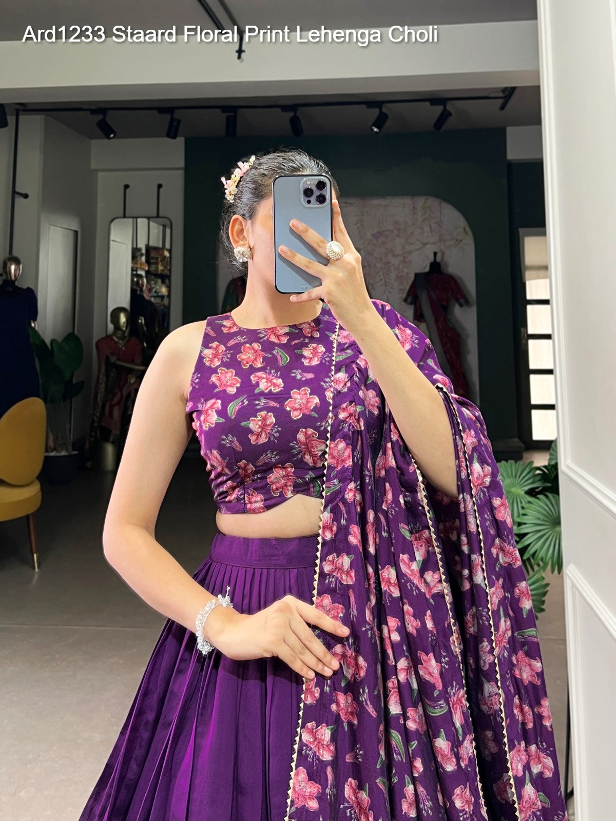 Ard1233 Staard Floral Print Lehenga Choli
