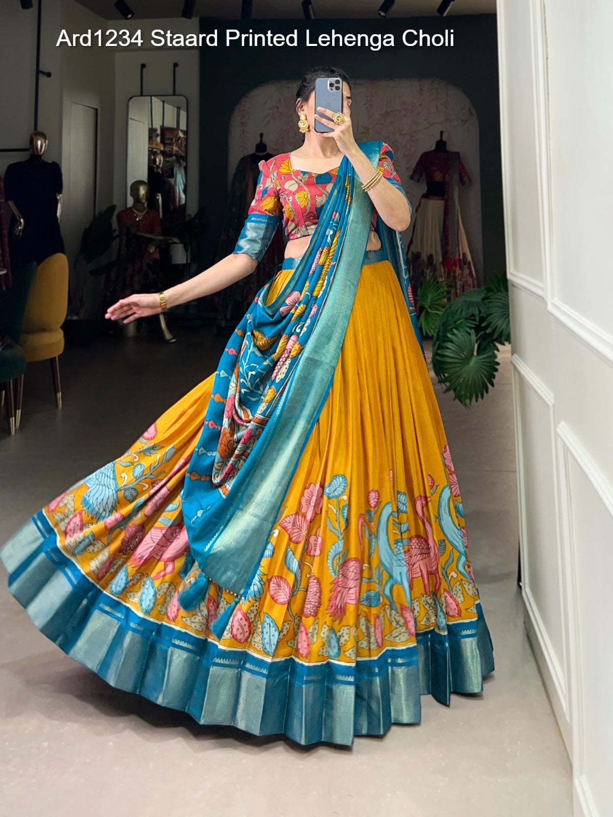 Ard1234 Staard Printed Lehenga Choli