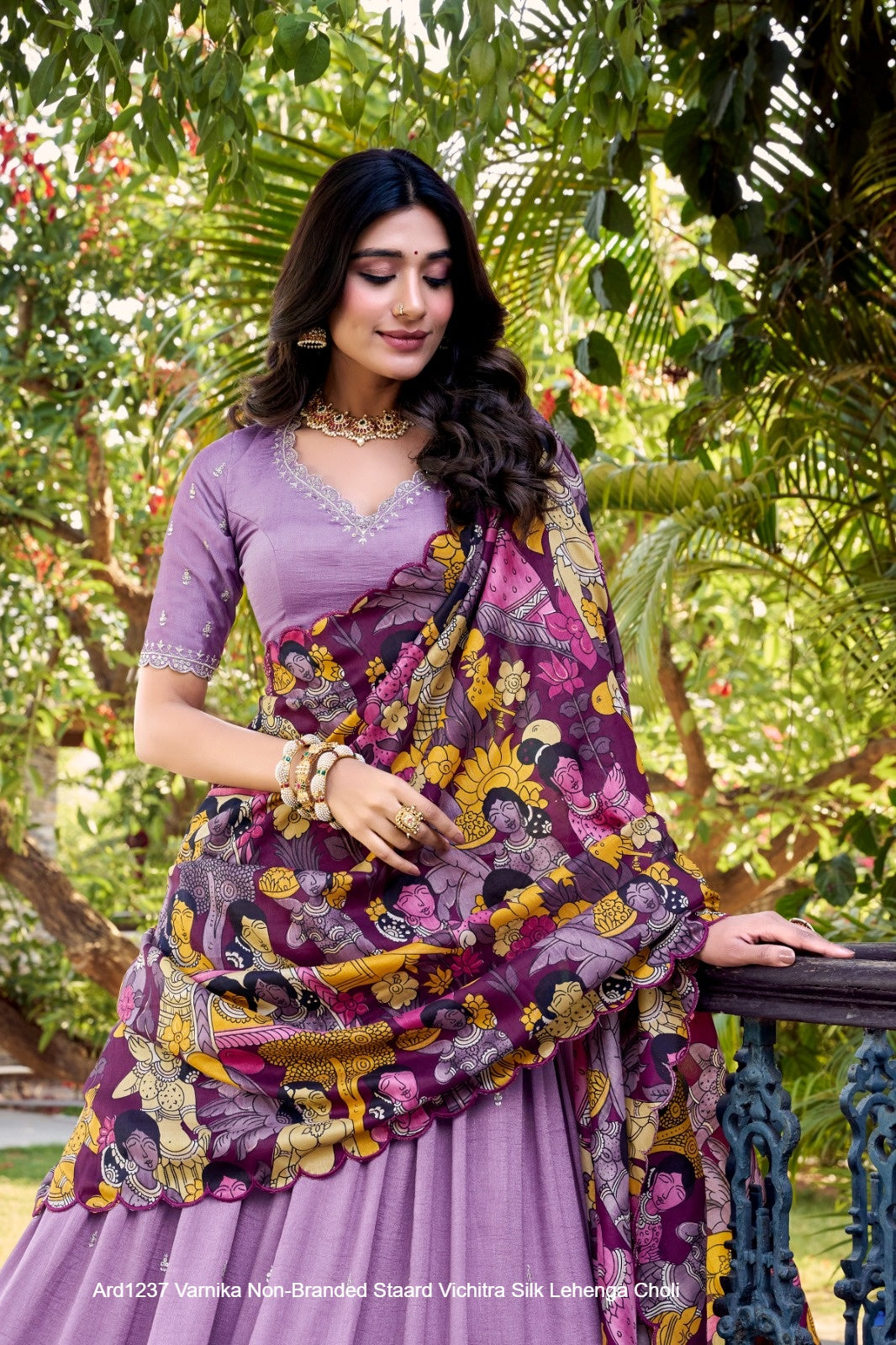Ard1237 Varnika Non-Branded Staard Vichitra Silk Lehenga Choli