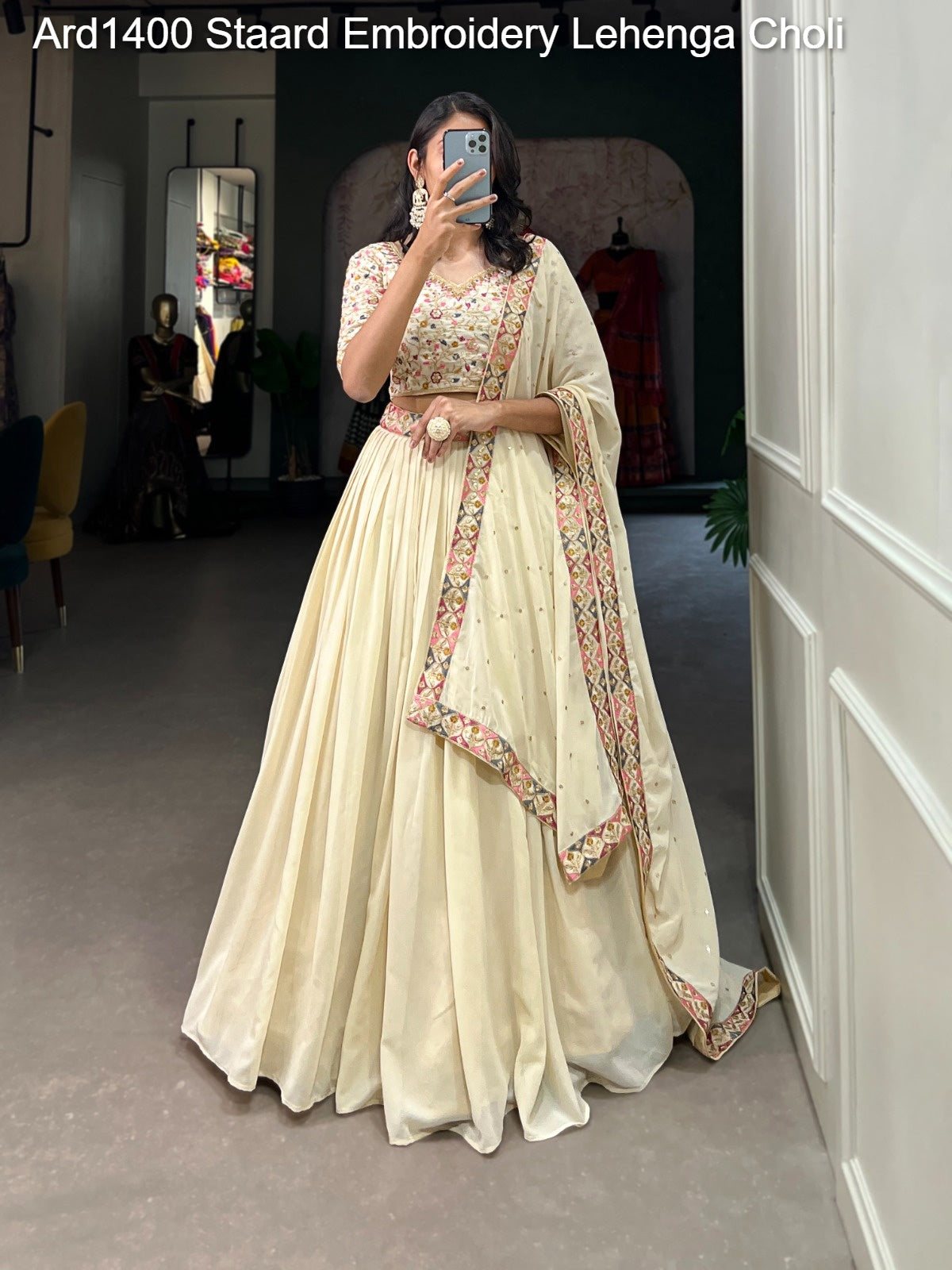 Ard1400 Staard Embroidery Lehenga Choli