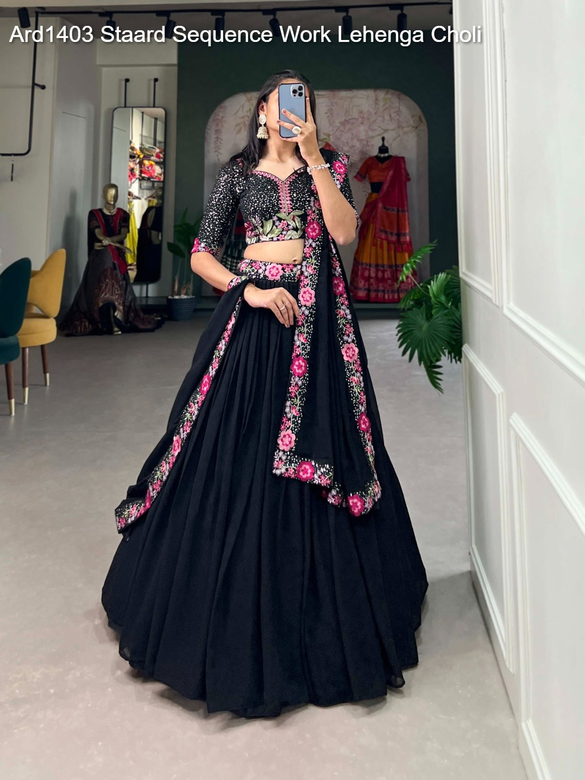Ard1403 Staard Sequence Work Lehenga Choli