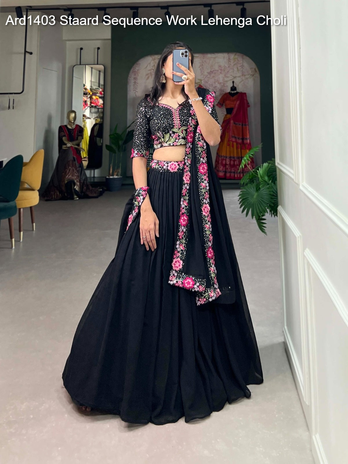 Ard1403 Staard Sequence Work Lehenga Choli