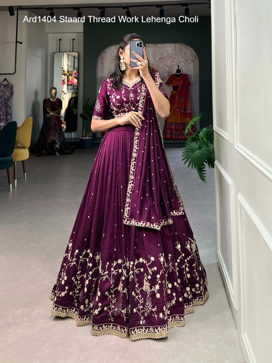 Ard1404 Staard Thread Work Lehenga Choli