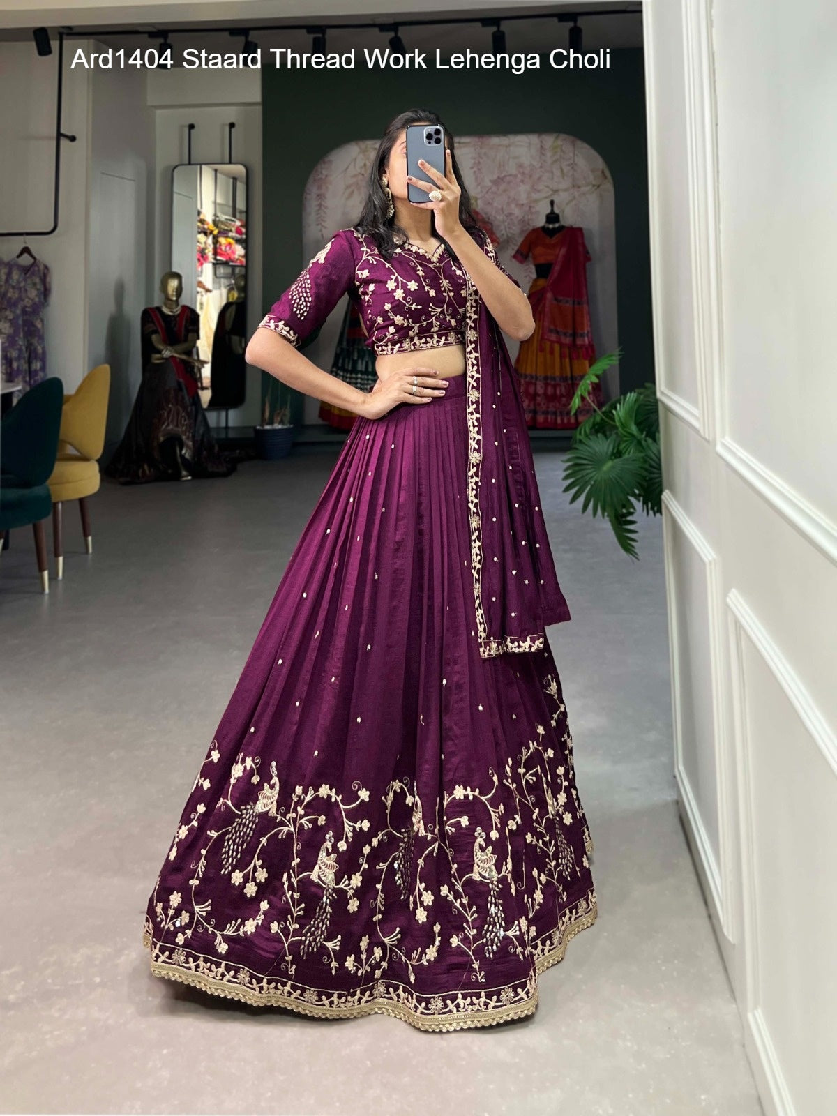 Ard1404 Staard Thread Work Lehenga Choli