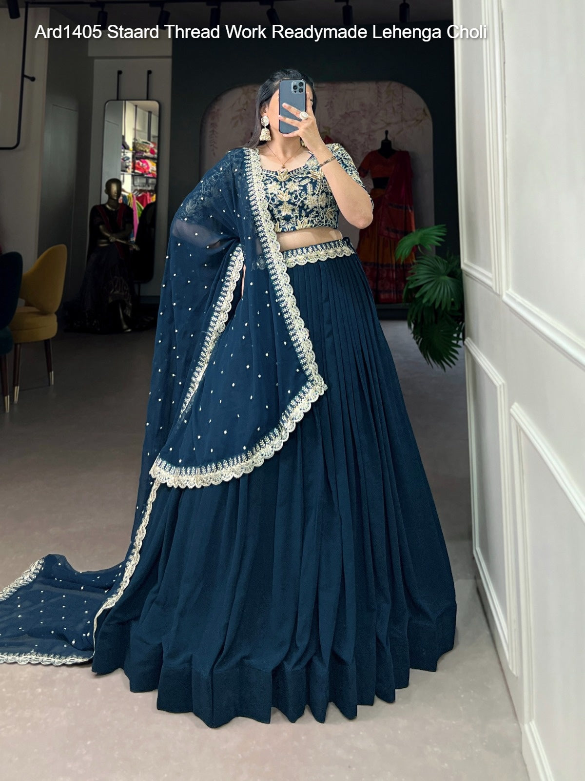 Ard1405 Staard Thread Work Readymade Lehenga Choli