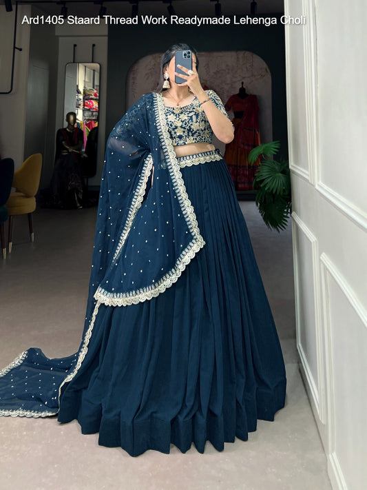 Ard1405 Staard Thread Work Readymade Lehenga Choli