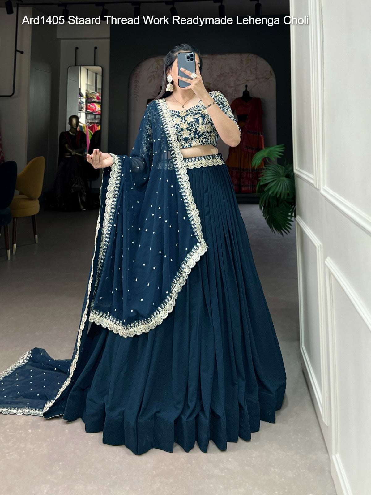 Ard1405 Staard Thread Work Readymade Lehenga Choli
