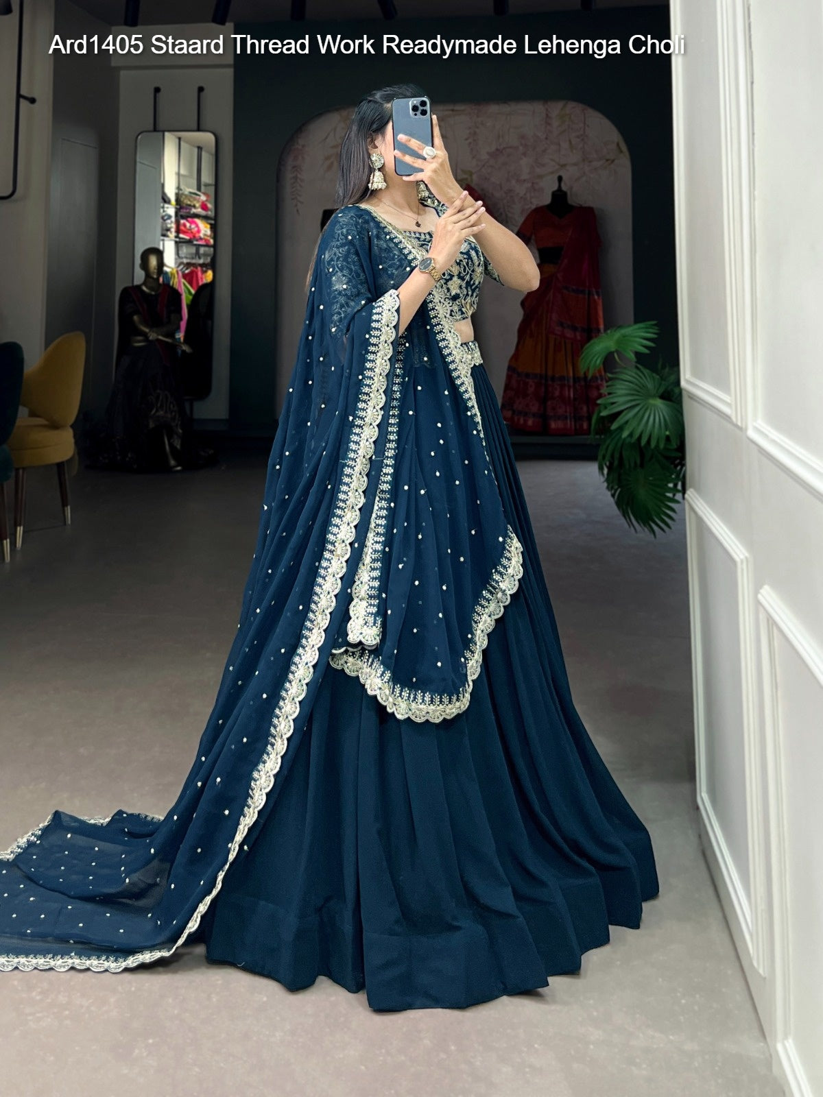Ard1405 Staard Thread Work Readymade Lehenga Choli