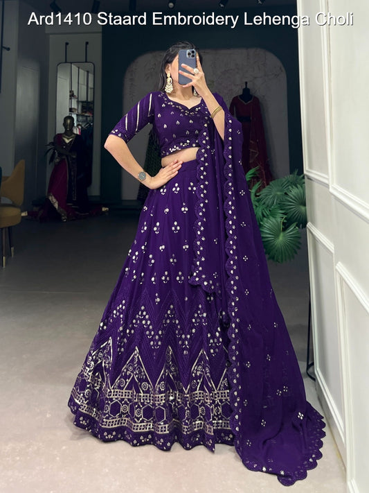 Ard1410 Staard Embroidery Lehenga Choli