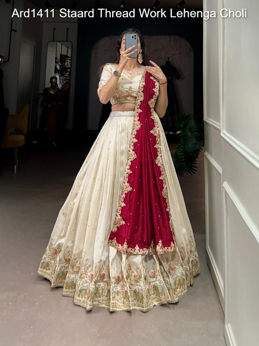 Ard1411 Staard Thread Work Lehenga Choli