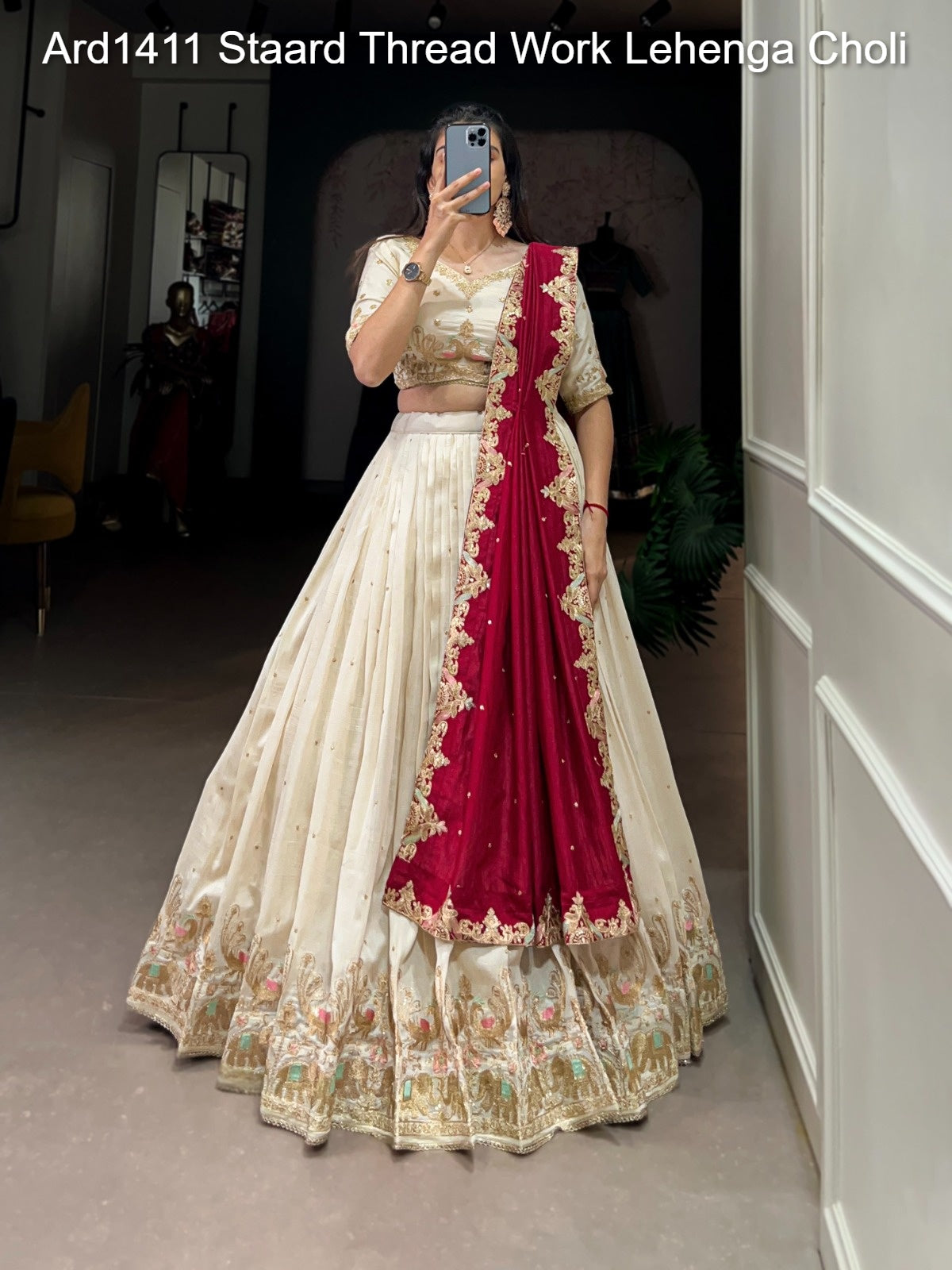 Ard1411 Staard Thread Work Lehenga Choli