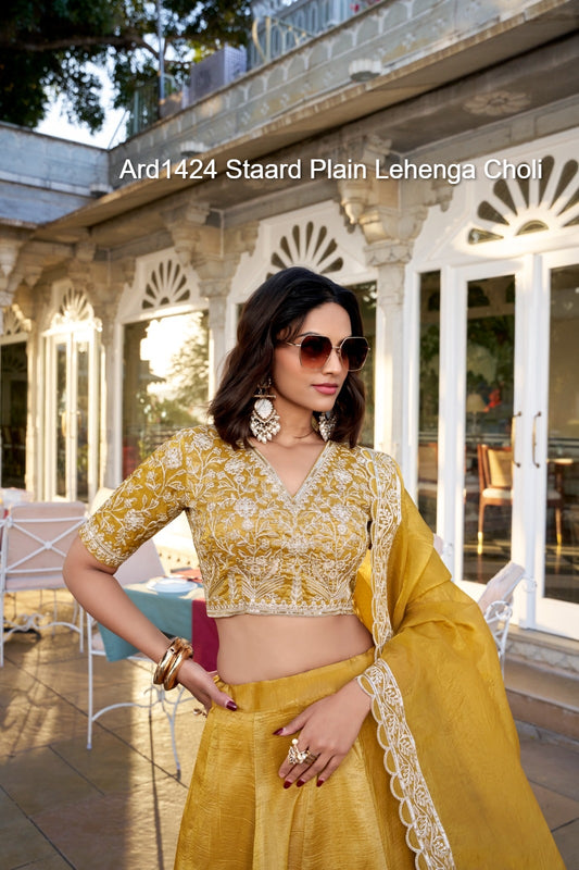 Ard1424 Staard Plain Lehenga Choli