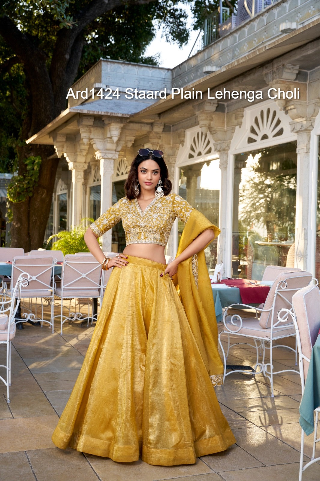 Ard1424 Staard Plain Lehenga Choli