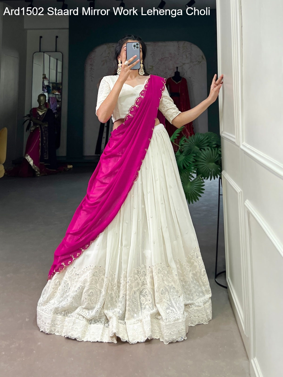 Ard1502 Staard Mirror Work Lehenga Choli