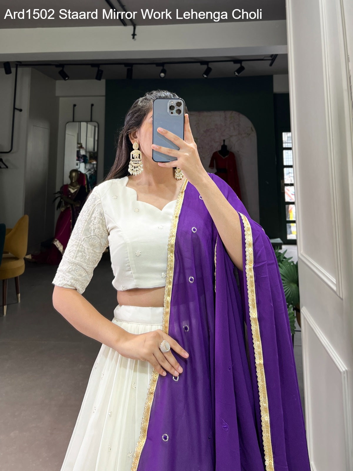 Ard1502 Staard Mirror Work Lehenga Choli