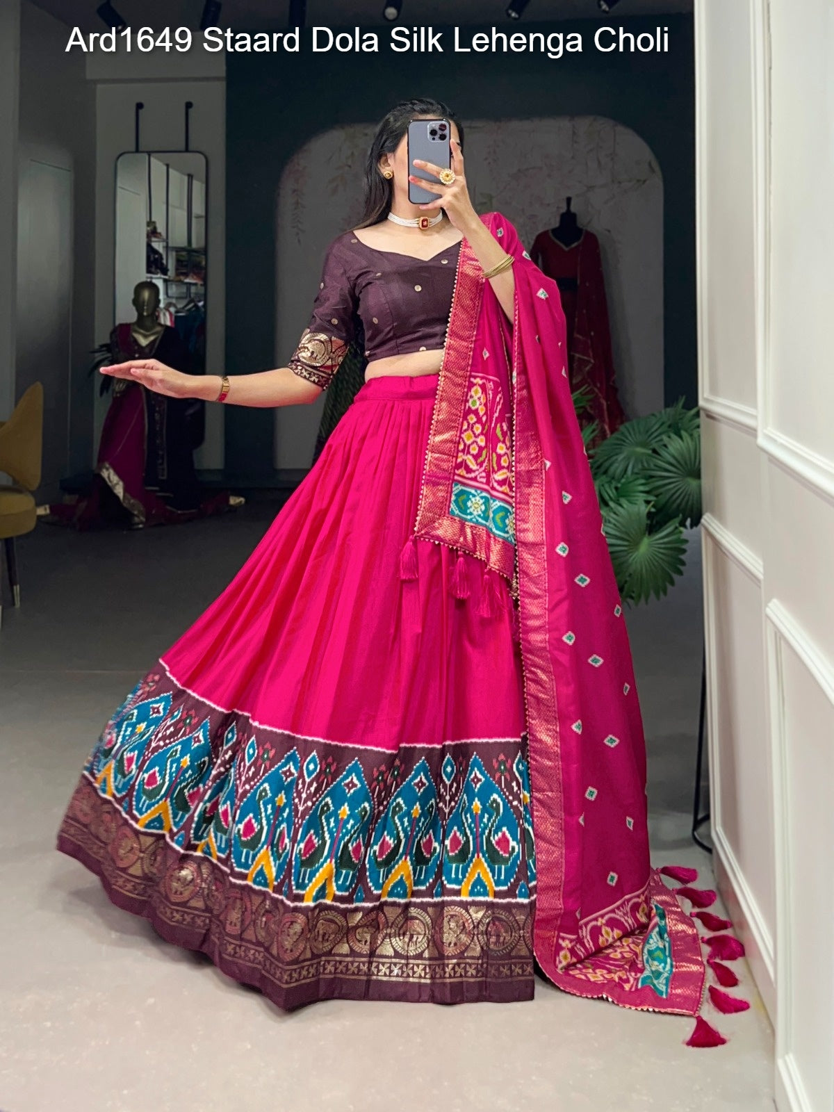 Ard1649 Staard Dola Silk Lehenga Choli