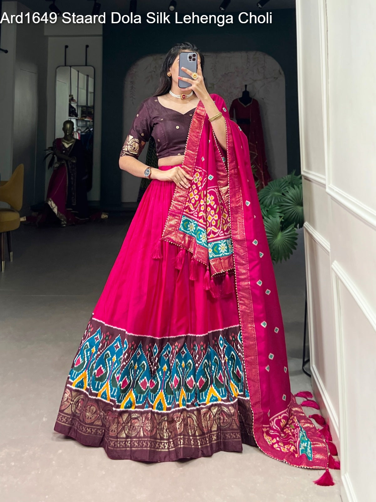 Ard1649 Staard Dola Silk Lehenga Choli