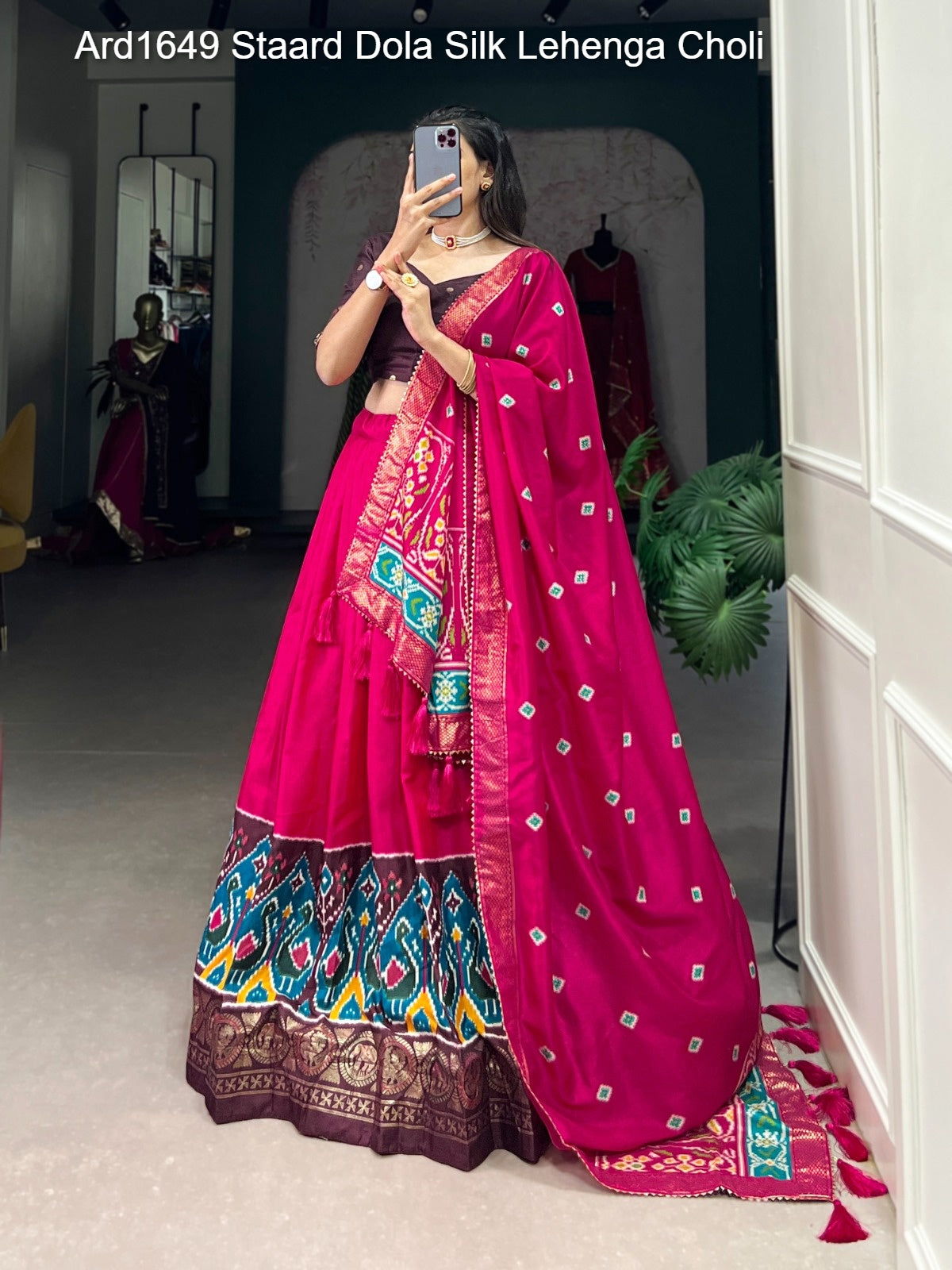 Ard1649 Staard Dola Silk Lehenga Choli