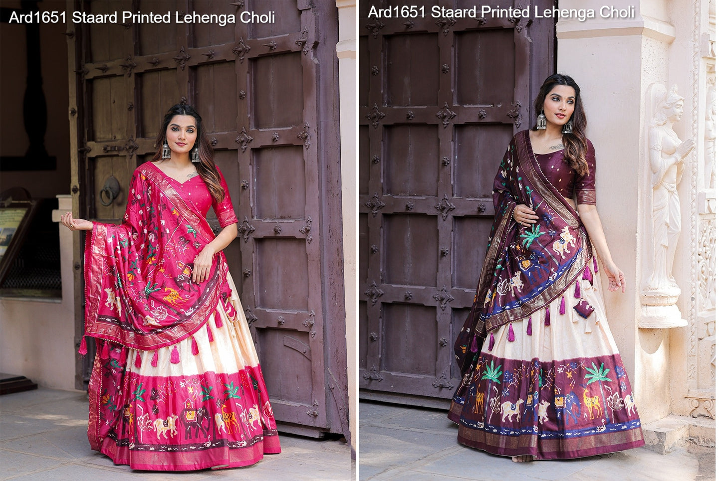 Ard1651 Staard Printed Lehenga Choli