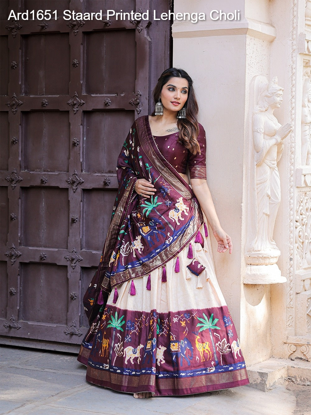 Ard1651 Staard Printed Lehenga Choli