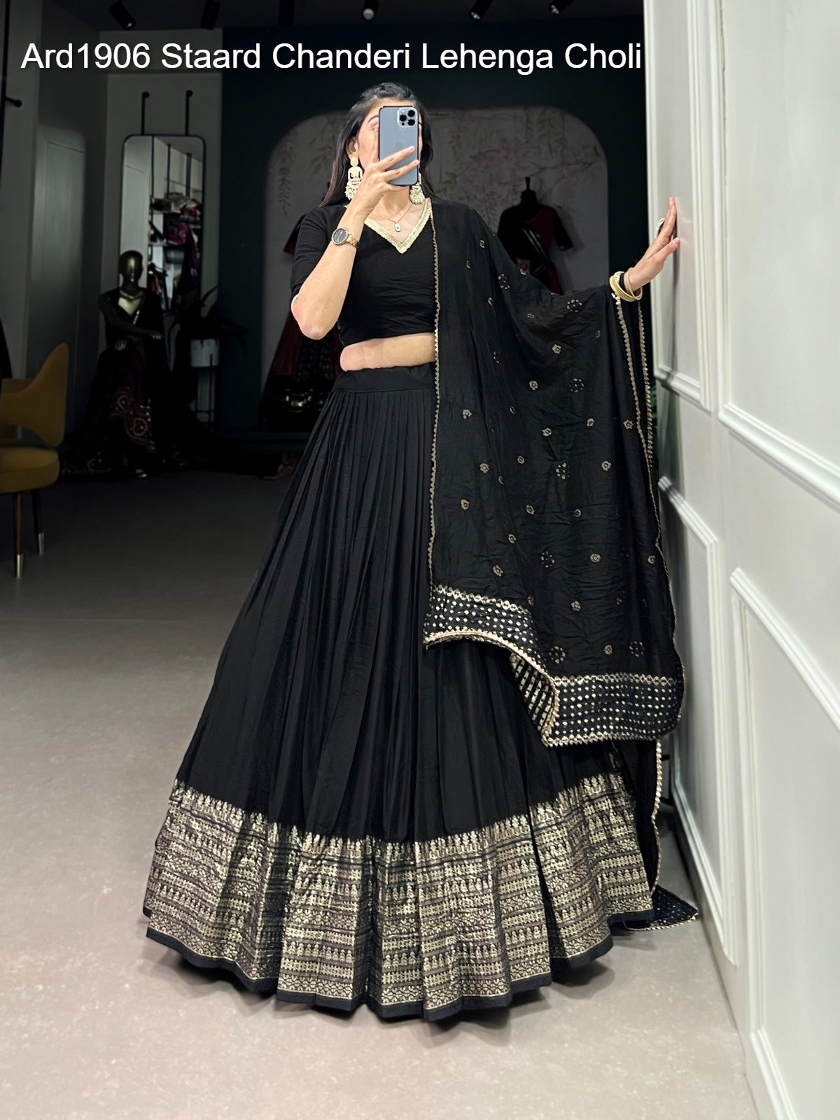Ard1906 Staard Chanderi Lehenga Choli