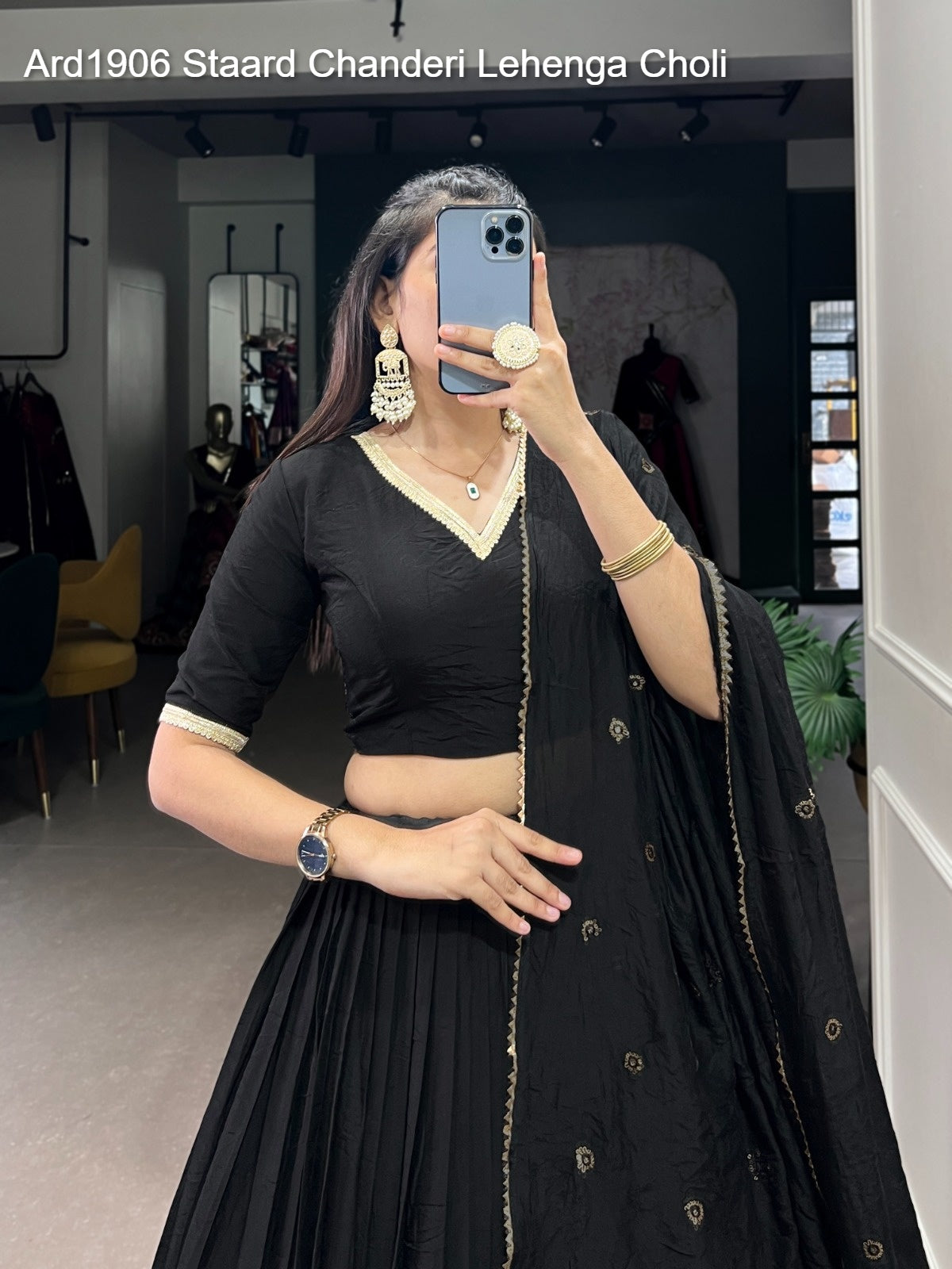 Ard1906 Staard Chanderi Lehenga Choli