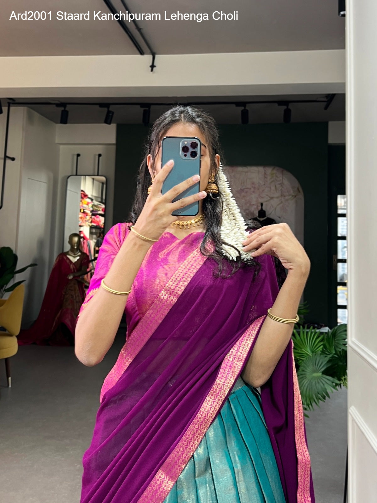 Ard2001 Staard Kanchipuram Lehenga Choli