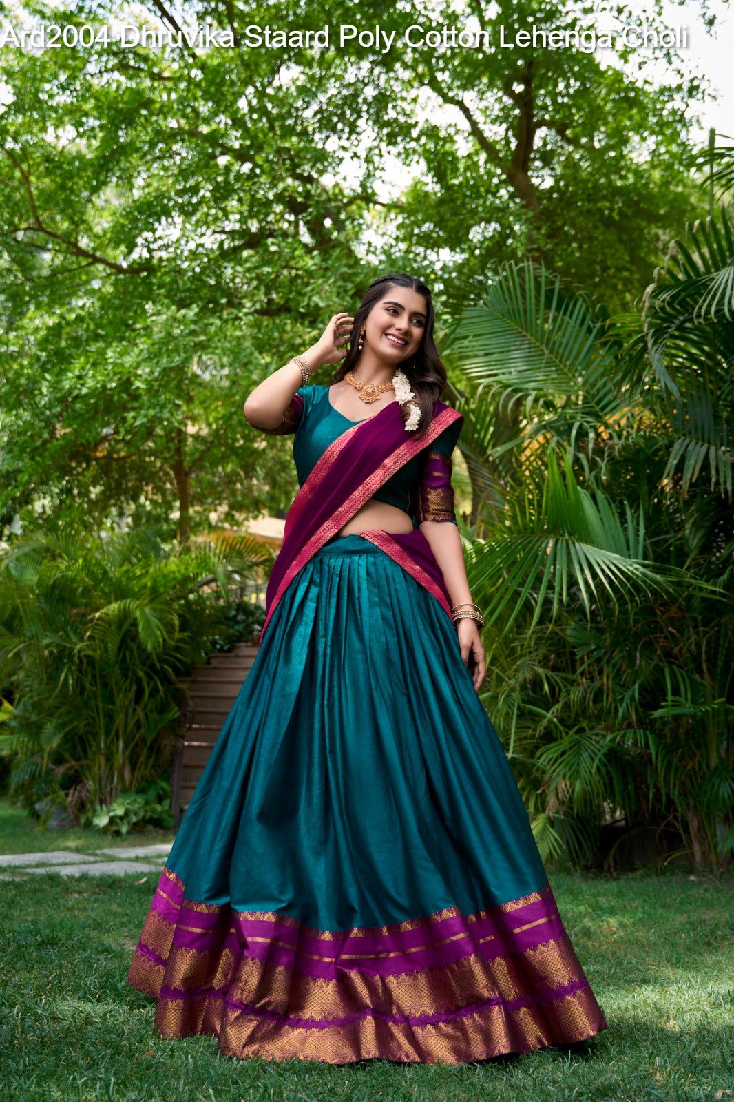 Ard2004 Dhruvika Staard Poly Cotton Lehenga Choli
