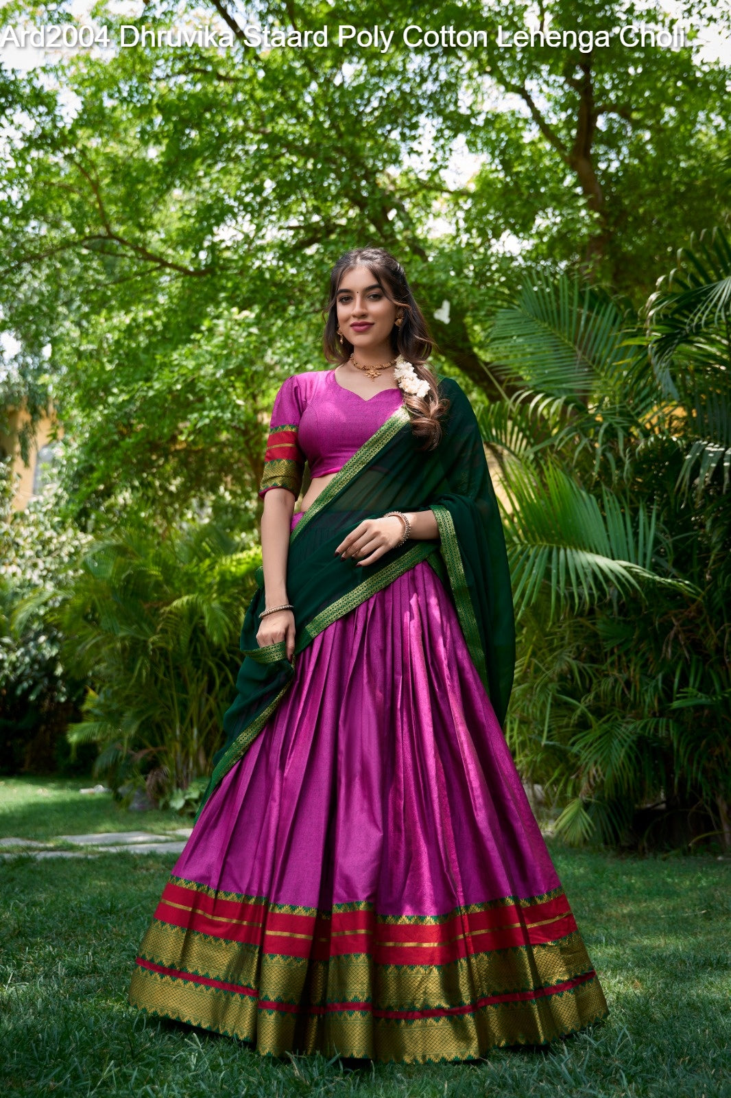 Ard2004 Dhruvika Staard Poly Cotton Lehenga Choli