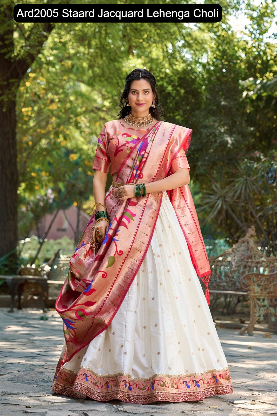 Ard2005 Staard Jacquard Lehenga Choli