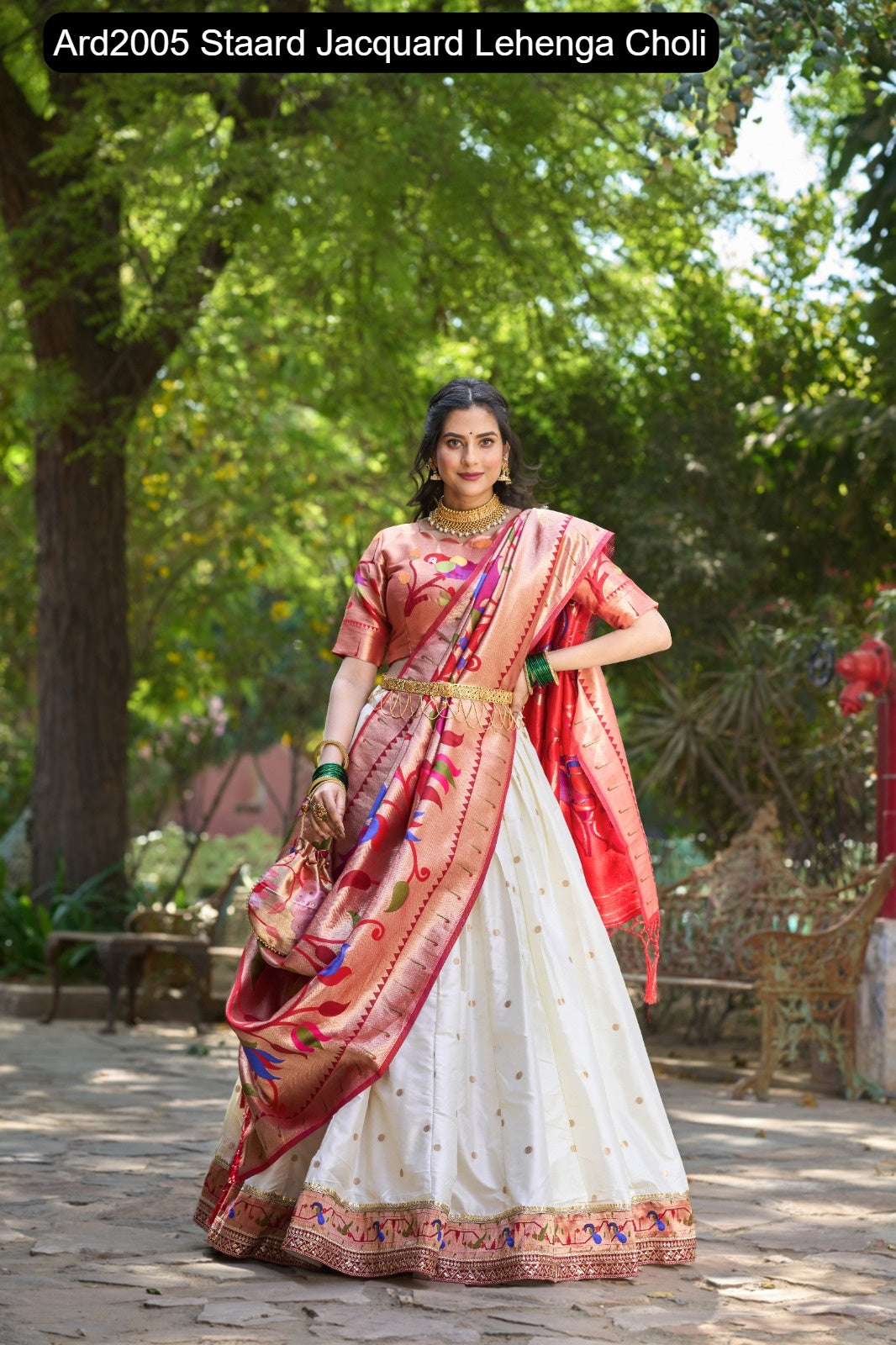 Ard2005 Staard Jacquard Lehenga Choli