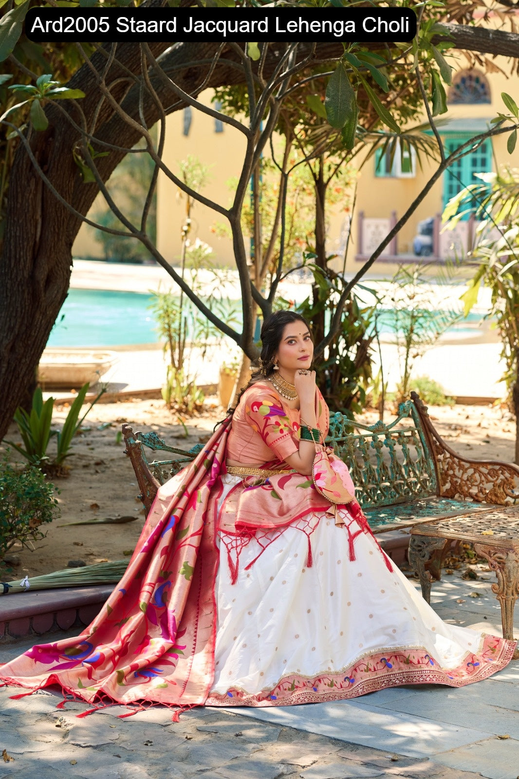 Ard2005 Staard Jacquard Lehenga Choli