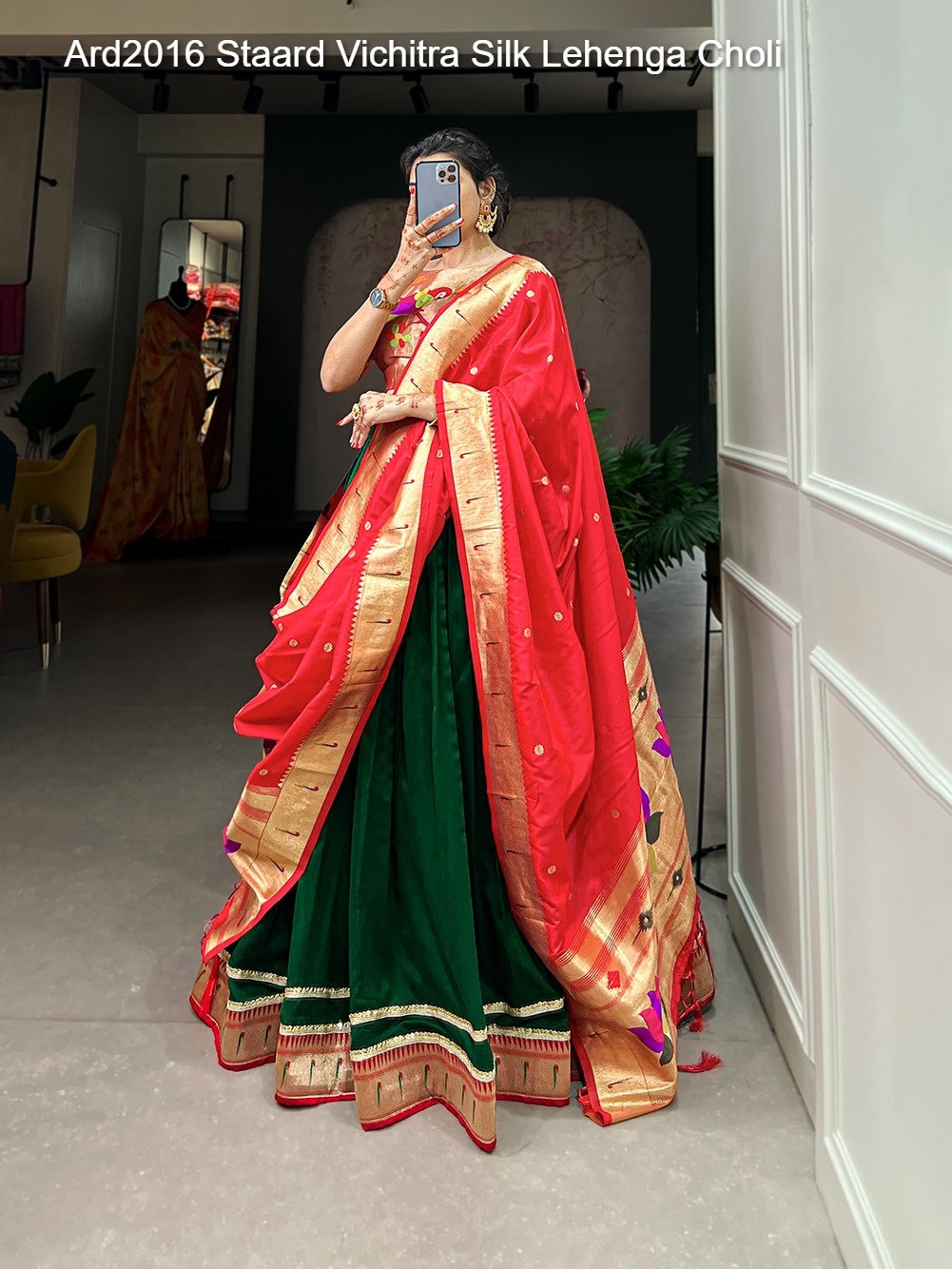 Ard2016 Staard Vichitra Silk Lehenga Choli