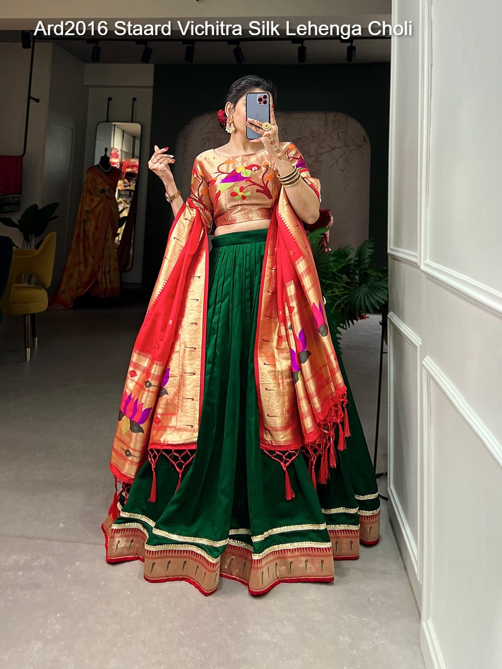 Ard2016 Staard Vichitra Silk Lehenga Choli