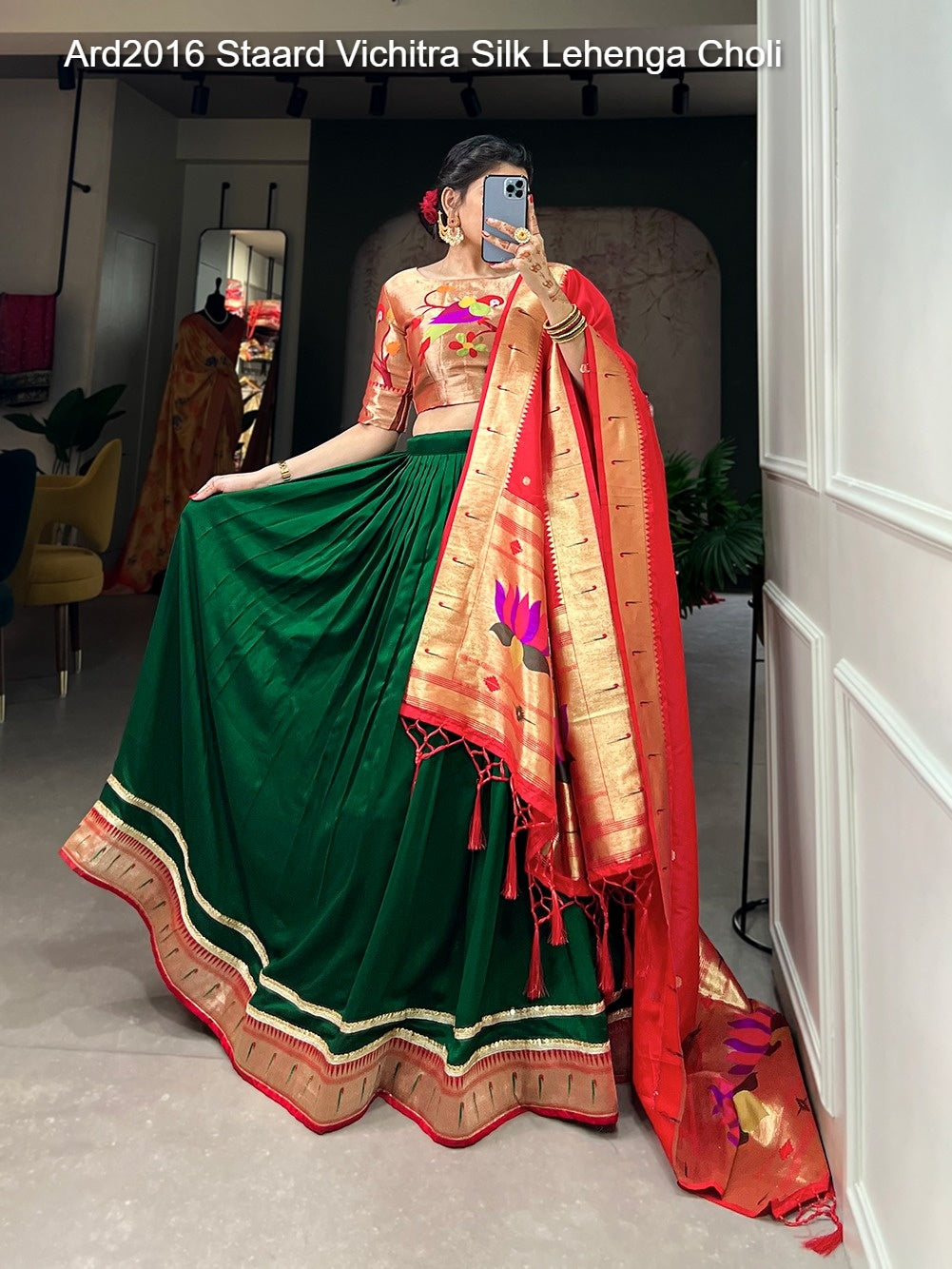 Ard2016 Staard Vichitra Silk Lehenga Choli