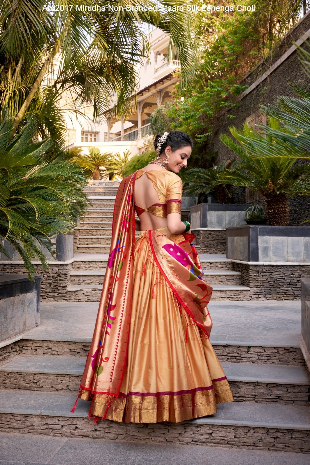 Ard2017 Mirudha Non-Branded Staard Silk Lehenga Choli